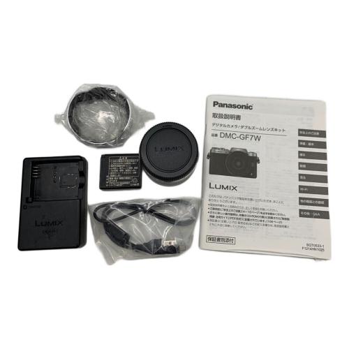 Panasonic (パナソニック) ミラーレス一眼カメラ DMC-GF7W LUMIX G