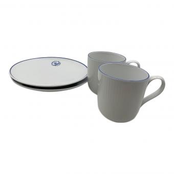 ROYAL COPENHAGEN (ロイヤル・コペンハーゲン) マグカップ・プレートセット ブルーライン