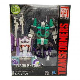 Hasbro (ハズブロ) トランスフォーマー SIXSHOT&DECEPTICON REVOLVER アクションフィギュア