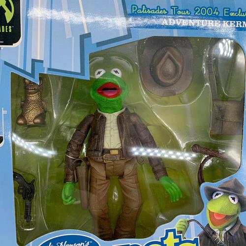 Jim Henson Muppet ADVENTURE KERMIT アクションフィギュア