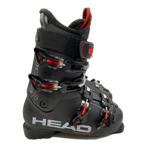 HEAD EDGE 75 スキーブーツ ブラック/レッド HEAD (ヘッド) EDGE NEXT 75 スキーブーツ メンズ 27-27.5cm ブラック