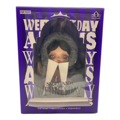 POP MART (ポップマート) SKULLPANDA×Wednesday ヌイグルミ ネヴァーモア学園制服バージョン