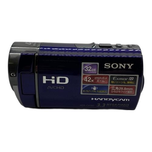 SONY (ソニー) デジタルビデオカメラ HDR-CX180 程度B