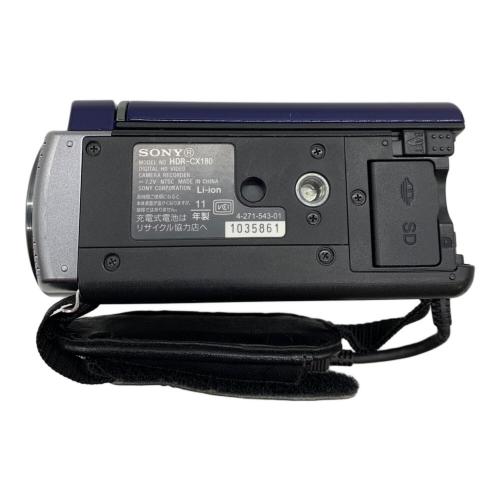 SONY (ソニー) デジタルビデオカメラ HDR-CX180 程度B｜トレファクONLINE