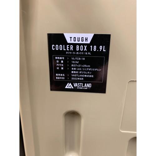 VASTLAND (ヴァストランド) タフクーラーボックス VL-TCB-18 18.9L カーキ