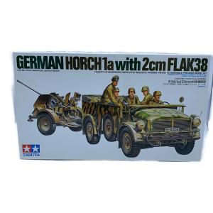 TAMIYA (タミヤ) 1/35 ホルヒ1aと20mm対空機関砲 「ミリタリーミニチュアシリーズ No.105」 ディスプレイモデル プラモデル