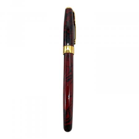 PARKER パーカー/ソネット万年筆ペン先K18WG/111T/ABランク/92【中古】 PARKER (パーカー) 万年筆 ペン先 K18 ブラック×レッド ソネット
