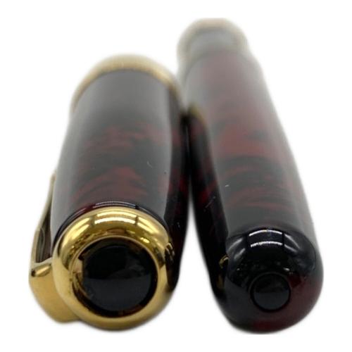 PARKER (パーカー) 万年筆 ペン先 K18 ブラック×レッド ソネット