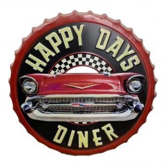 ブリキパネルサインプレート