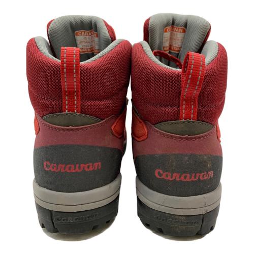 CARAVAN (キャラバン) トレッキングブーツ C1-02S メンズ SIZE 25cm レッド