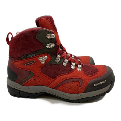 CARAVAN (キャラバン) トレッキングブーツ C1-02S メンズ SIZE 25cm レッド