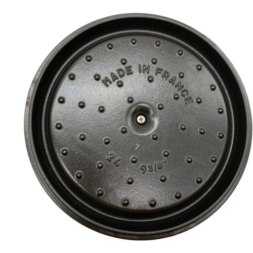 Staub (ストウブ) 両手鍋 SIZE 24cm レッド