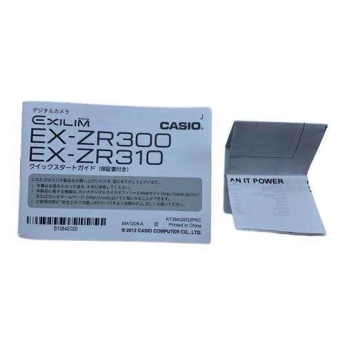 CASIO (カシオ) コンパクトデジタルカメラ EX-ZR300