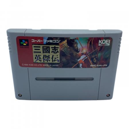 コーエーテクモ 三國志/英傑伝 スーパーファミコン用ソフト