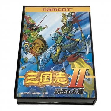 namcot (ナムコ) ファミコン用ソフト 箱説明書 三国志2覇王の大陸