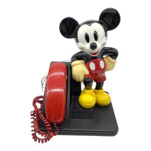 DISNEY (ディズニー) ミッキーマウス プッシュ式電話機 フィギュア AT&T