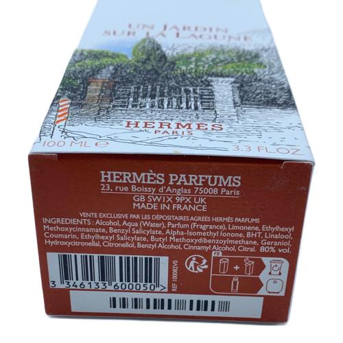 HERMES (エルメス) オードトワレ 100ml 残量50%-80% ラグーナの庭