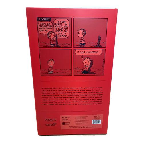 SUPER7 (スーパーセブン) PEANUTS LINUS BIGソフビフィギュア 色移り有