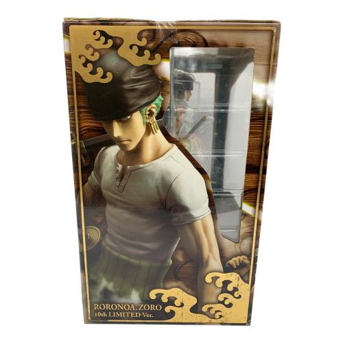 メガハウス ワンピース 1/8 ロロノア・ゾロ 10th LIMITED Ver. フィギュア P.O.P.DX