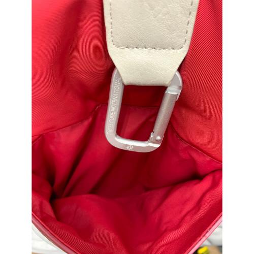 ZOY (ソーイ) ゴルフバッグ レッド×グレー