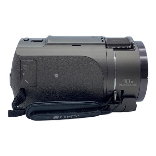 SONY (ソニー) デジタル4Kビデオカメラ FDR-AX45 レンズ付近欠け・上部スレ有