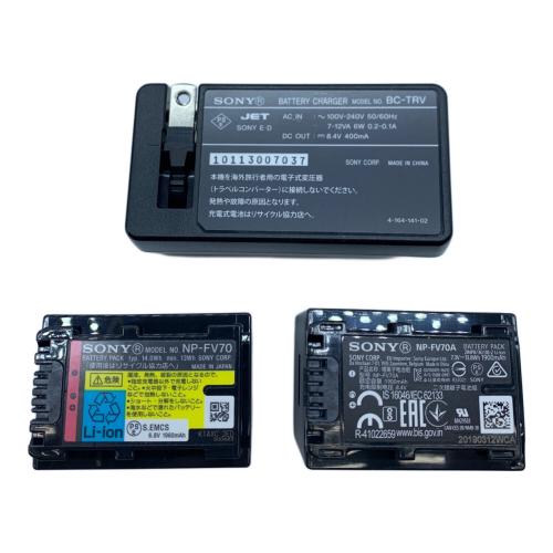 SONY (ソニー) デジタル4Kビデオカメラ FDR-AX45 レンズ付近欠け・上部スレ有