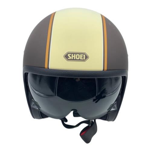 SHOEI (ショウエイ) バイク用ヘルメット 2023年製 J-O ※シールド部カット有 57cm PSCマーク(バイク用ヘルメット)有