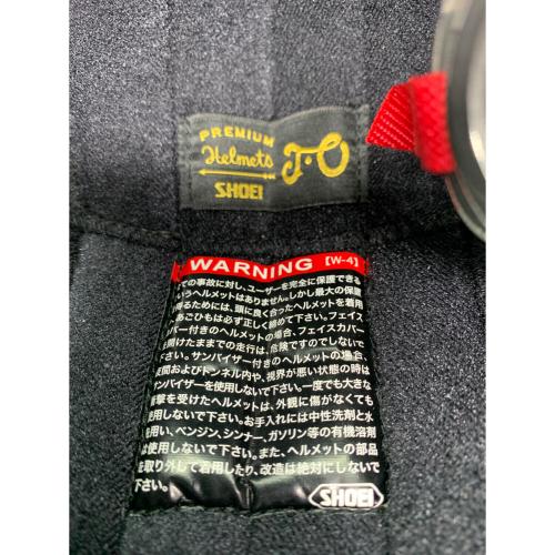 SHOEI (ショウエイ) バイク用ヘルメット 2023年製 J-O ※シールド部カット有 57cm PSCマーク(バイク用ヘルメット)有