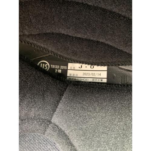 SHOEI (ショウエイ) バイク用ヘルメット 2023年製 J-O ※シールド部カット有 57cm PSCマーク(バイク用ヘルメット)有