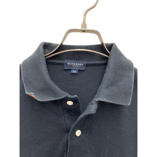 BURBERRY GOLF (バーバリーゴルフ) ポロシャツ BFV11-030 メンズ SIZE M ブラック