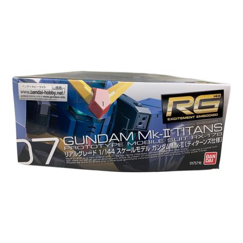 BANDAI (バンダイ) RG 1/144 RX-178 ガンダム Mk-Ⅱ ティターンズ仕様 ガンプラ