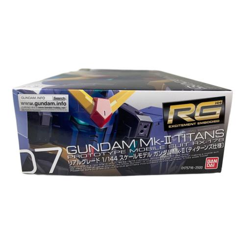 BANDAI (バンダイ) RG 1/144 RX-178 ガンダム Mk-Ⅱ ティターンズ仕様 ガンプラ