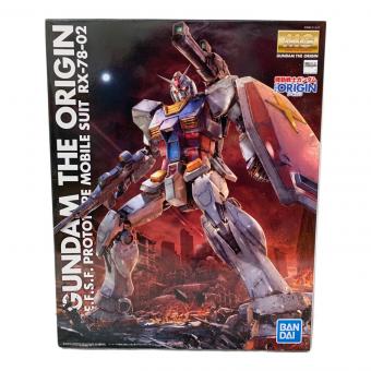 BANDAI (バンダイ) MG 1/100 RX-78-02 ガンダム (GANDAM THE ORIGIN版) ガンプラ 機動戦士ガンダムTHE ORIGIN 地球連邦軍 試作型モビルスーツ