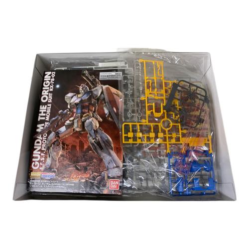 BANDAI (バンダイ) MG 1/100 RX-78-02 ガンダム (GANDAM THE ORIGIN版) ガンプラ 機動戦士ガンダムTHE ORIGIN 地球連邦軍 試作型モビルスーツ
