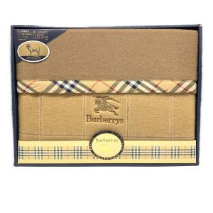 BURBERRY (バーバリー) 純毛毛布 FSC1001590 シングル(幅140×長さ200cm)