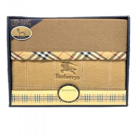 BURBERRY (バーバリー) 純毛毛布 FSC1001590 シングル(幅140×長さ200cm BURBERRY (バーバリー) 純毛毛布 FSC1001590 シングル(幅140×長さ200cm