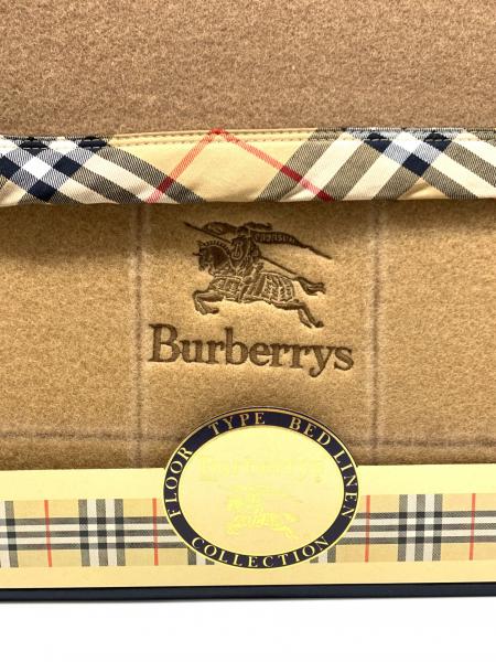 BURBERRY (バーバリー) 純毛毛布 FSC1001590 シングル(幅140×長さ200cm