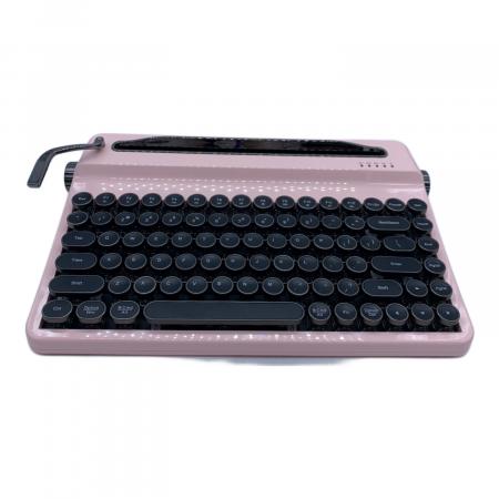 YUNZII (-) タイプライター型 メカニカルキーボード QL75 2.4gHz USB付
