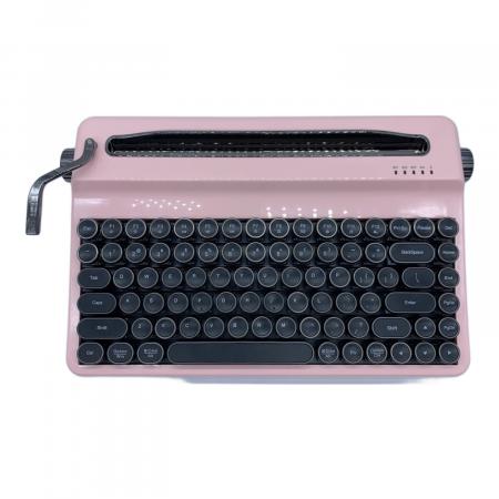 YUNZII (-) タイプライター型 メカニカルキーボード QL75 2.4gHz USB付