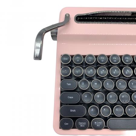 YUNZII (-) タイプライター型 メカニカルキーボード QL75 2.4gHz USB付