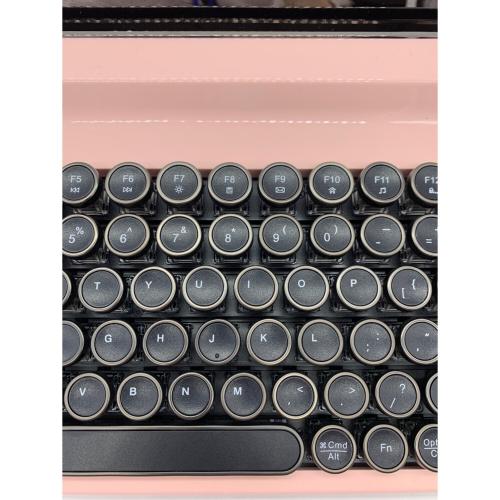 YUNZII (-) タイプライター型 メカニカルキーボード QL75 2.4gHz USB付