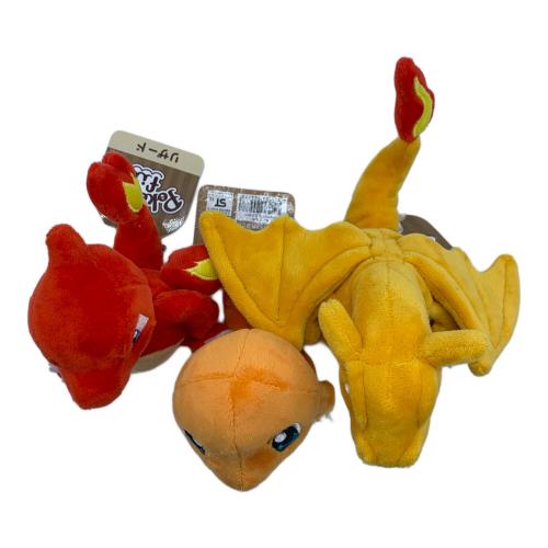 Pokemon Center (ポケモンセンター) pokemon Fit ヒトカゲ&リザード&リザードン ヌイグルミ