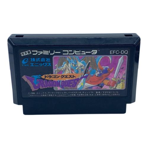 エニックス ドラゴンクエスト ファミコン用ソフト -