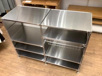 無印良品 (ムジルシリョウヒン) ステンレスユニットシェルフ