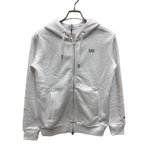 PEARLY GATES (パーリーゲイツ) ジップパーカー ゴルフウェア(トップス) 055-3962302 レディース SIZE 0 ホワイト