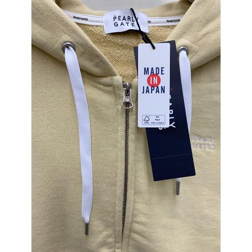 PEARLY GATES (パーリーゲイツ) ジップパーカー ゴルフウェア(トップス) 055-3962302 レディース SIZE 0 ベージュ