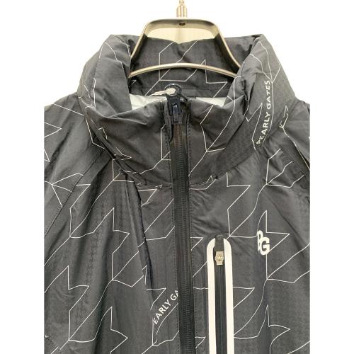 PEARLY GATES (パーリーゲイツ) レインコート 053-4988408 レディース SIZE 0 ブラック×ホワイト