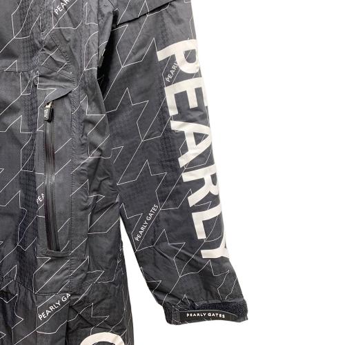 PEARLY GATES (パーリーゲイツ) レインコート 053-4988408 レディース SIZE 0 ブラック×ホワイト