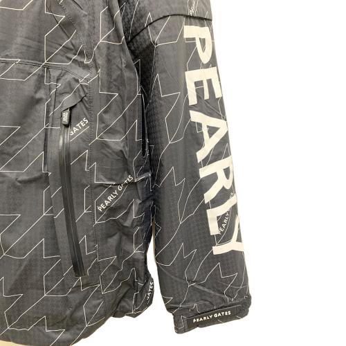 PEARLY GATES (パーリーゲイツ) レインジャケット 053-4988404 レディース SIZE 0 ブラック×ホワイト