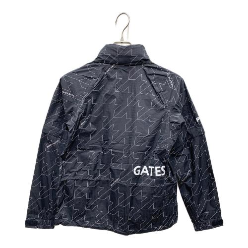 PEARLY GATES (パーリーゲイツ) レインジャケット 053-4988404 レディース SIZE 0 ブラック×ホワイト